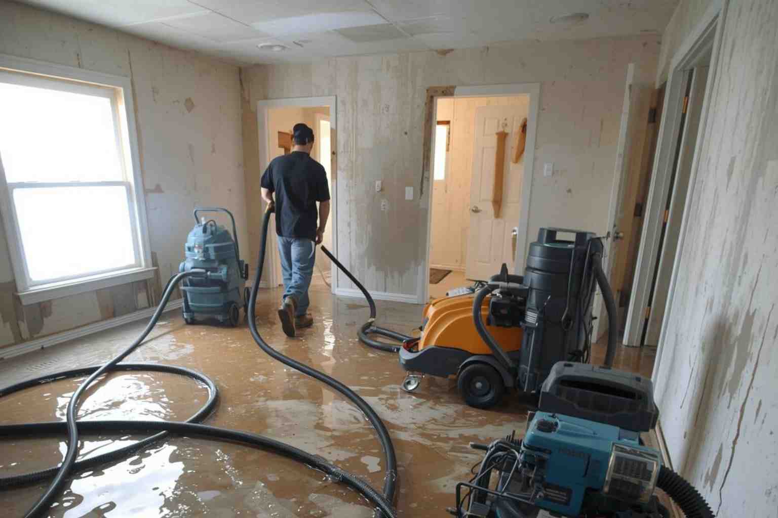 water extraction technician